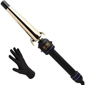 Hot tools pro signature flipperless gold curling wand